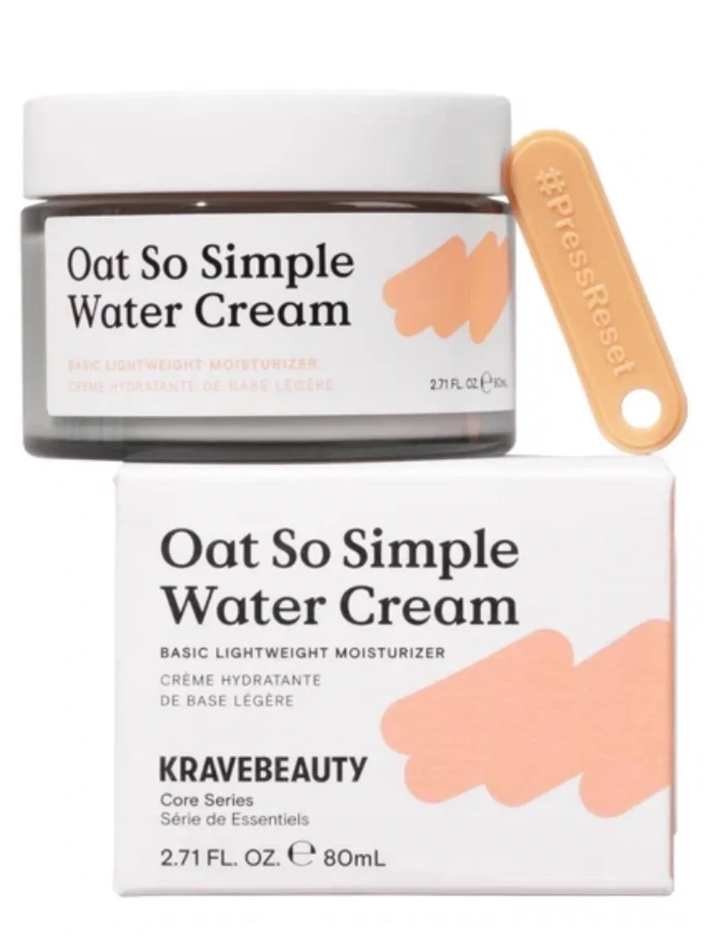🌷 KraveBeauty Oat So Simple Water Cream Moisturizer New FullSz